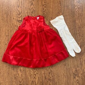 Red Toddler Holiday Dress